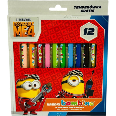 Zabawka KREDKI BAMBINO JUMBO GRUBE W DREWNIANEJ OPRAWIE Z  - kolekcjonerska St. Majewski premium dla dzieci