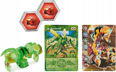 BAKUGAN EVOLUTIONS  ELEMENTAL SECTANOID - widok 2 opakowania szczegoly zabawka kolekcja