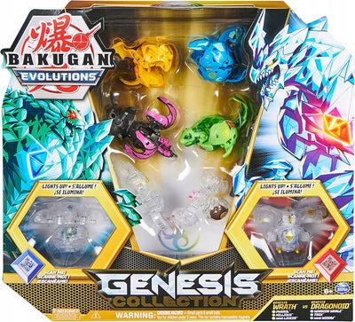 Zabawka BAKUGAN EVOLUTIONS GENESIS COLLECTION ZESTAW 8-PAK - kolekcjonerska premium zabawki Aseo dla dzieci