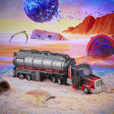 TRANSFORMERS LEGACY LEADER CLASS TAKARA  - widok 2 opakowania Hasbro szczegoly kolekcja