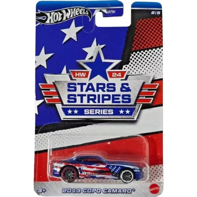 Zabawka HOT WHEELS STARS AND STRIPES SERIES 2024 SAMOCHÓD  - kolekcjonerska Mattel premium dla dzieci