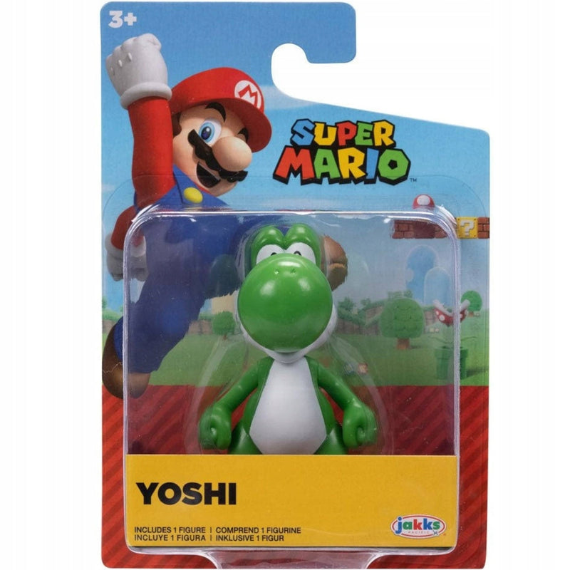 Zabawka SUPER MARIO JAKKS RUCHOMA  YOSHI 7cm - kolekcjonerska premium zabawki Aseo dla dzieci