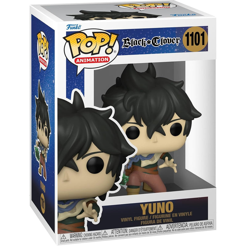 Figurka Funko POP Yuno - Black Clover anime - kolekcjonerska Golden Dawn Magic Knight dla fanów