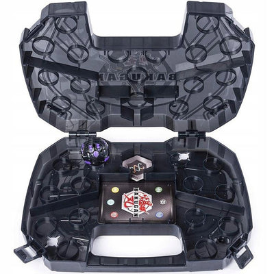 BAKUGAN BATTLE PLANET CZARNA WALIZKA BAK - widok 2 opakowania szczegoly zabawka kolekcja