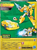 TRANSFORMERS CYBERVERSE  AUTOBOT BUMBLEB - widok 3 opakowania szczegoly zabawka kolekcja