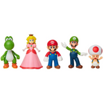 SUPER MARIO 5-PAK ZESTAW FIGUREK LUIGI P - widok 2 JAKKS Pacific opakowanie szczegoly