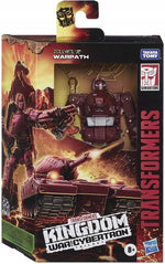 Zabawka TRANSFORMERS KINGDOM WAR AUTOBOT CZOŁG WARPATH - kolekcjonerska premium zabawki Aseo dla dzieci
