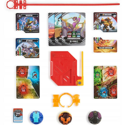 BAKUGAN 3.0 STARTER PACK SPECIAL ATTACK  - widok 2 opakowania szczegoly zabawka kolekcja