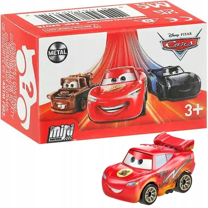 Zabawka CARS AUTA DISNEY MIKROAUTA METAL MINI RACERS PUDEŁ - kolekcjonerska premium zabawki Aseo dla dzieci