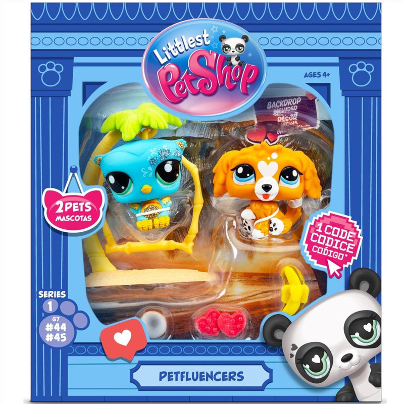 Zabawka LITTLEST PET SHOP LPS SERIA 1 PETFLUENCERS ZESTAW  - kolekcjonerska TM Toys premium dla dzieci