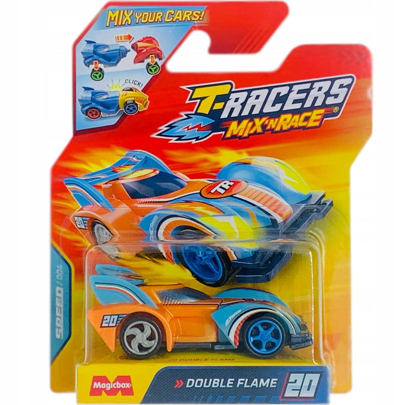 Zabawka T-RACERS 2.0 MIX 'N RACE MAGIC BOX SPEED 004 AUTO  - kolekcjonerska premium zabawki Aseo dla dzieci