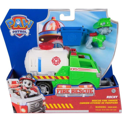 Zabawka PSI PATROL PAW PATROL POJAZD RATUNKOWY RESCUE FIRE - kolekcjonerska Spin Master premium dla dzieci