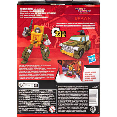 TRANSFORMERS THE MOVIE STUDIO SERIES TAK - widok 2 opakowania Hasbro szczegoly kolekcja