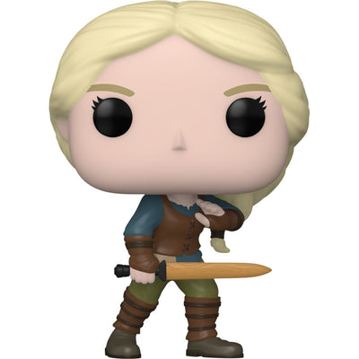 Funko POP TELEVISION NETFLIX THE WITCHER WIEDŹMIN  - widok 2 tyl opakowania box kolekcjonerska