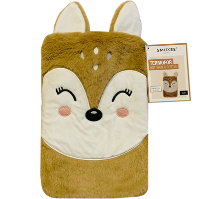 Zabawka TERMOFOR PLUSZOWY MIĘKKI DLA DZIECI SMUKEE BRĄZOWA - kolekcjonerska Smukee premium dla dzieci