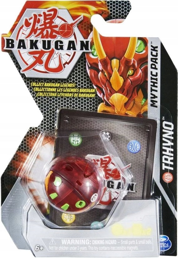 Zabawka BAKUGAN MYTHIC PACK KULA  PYRUS TRHYNO - kolekcjonerska premium zabawki Aseo dla dzieci