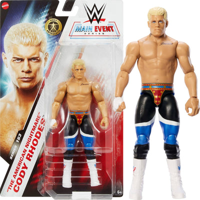 Zabawka WWE MAIN EVENT SERIES 153 SERIA  "THE AMERICAN NIG - kolekcjonerska Mattel premium dla dzieci