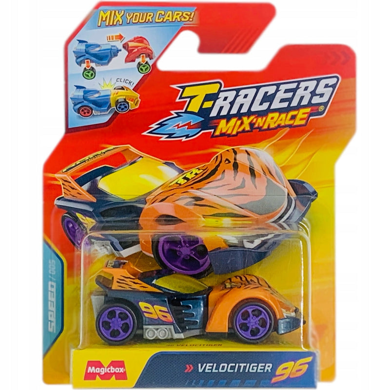 Zabawka T-RACERS 2.0 MIX 'N RACE MAGIC BOX SPEED 005 AUTO  - kolekcjonerska premium zabawki Aseo dla dzieci