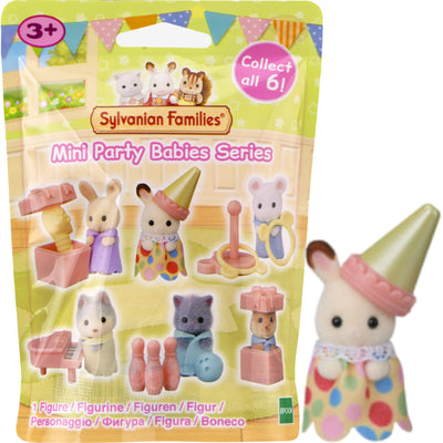 Zabawka SYLVANIAN FAMILIES MINI PARTY BABIES SERIES  SASZE - kolekcjonerska Epoch premium dla dzieci