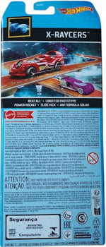 HOT WHEELS X-RAYCERS ZESTAW AUTEK 5-PAK  - widok 3 opakowania szczegoly zabawka kolekcja