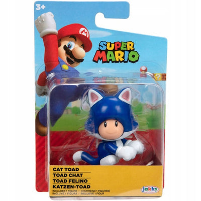 Zabawka SUPER MARIO JAKKS ORYGINALNA RUCHOMA  KOT ROPUCH C - kolekcjonerska JAKKS Pacific premium dla dzieci