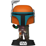 Funko POP STAR WARS BOBBLE-HEAD   MANDALORIAN - widok 2 opakowania tyl back box kolekcjonerska