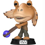 Funko POP STAR WARS BOBBLE-HEAD   JAR JAR BIN - widok 2 opakowania tyl back box kolekcjonerska