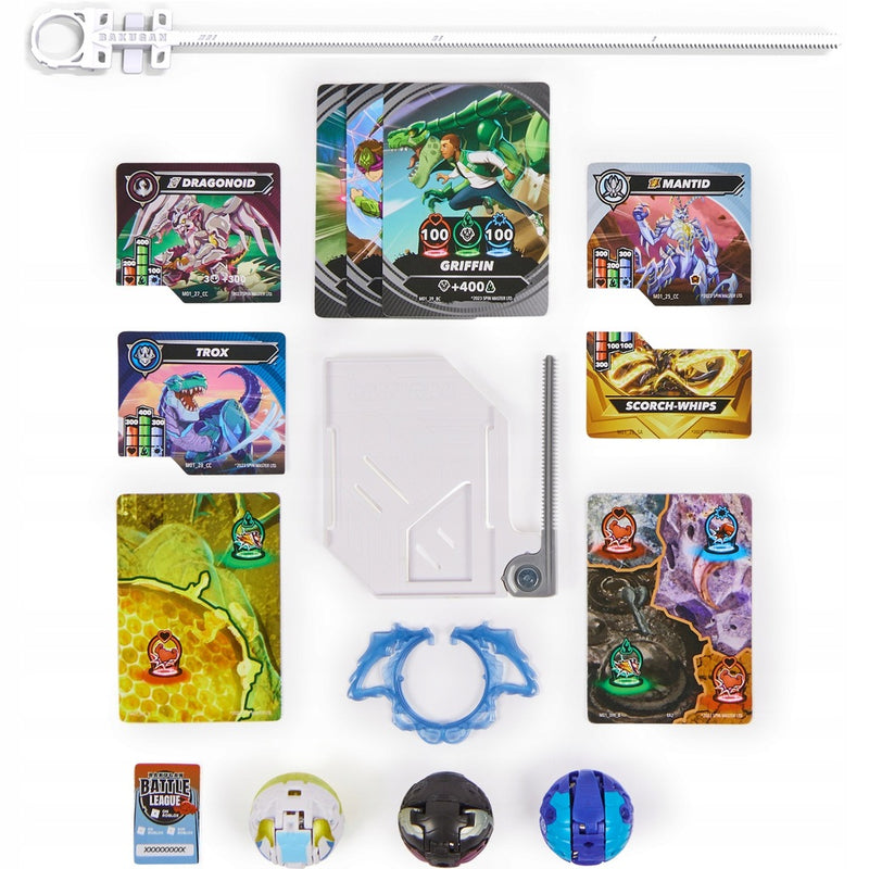 BAKUGAN 3.0 STARTER PACK SPECIAL ATTACK  - widok 2 opakowania szczegoly zabawka kolekcja