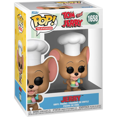 Figurka Funko POP Jerry Mouse - Tom and Jerry klasyczny - kolekcjonerska brązowa mysz cartoon icon retro
