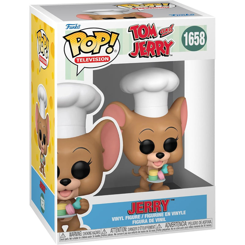 Figurka Funko POP Jerry Mouse - Tom and Jerry klasyczny - kolekcjonerska brązowa mysz cartoon icon retro