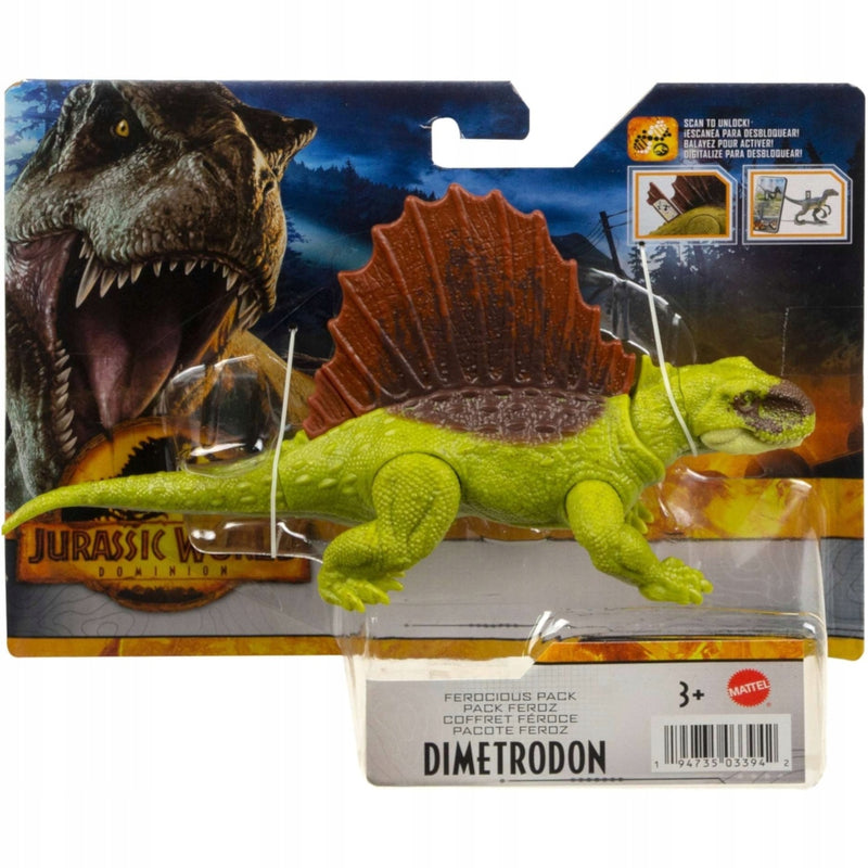 Zabawka JURASSIC WORLD DOMINION PARK JURAJSKI RUCHOMA  DIN - kolekcjonerska premium zabawki Aseo dla dzieci