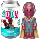 Figurka Funko Vinyl Soda Vision - Marvel Avengers - limitowana w puszce Mind Stone synthezoid