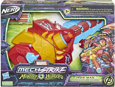 Zabawka NERF MARVEL HUNTERS MONSTER BLAST BLADE IRON MAN - kolekcjonerska premium zabawki Aseo dla dzieci