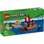 Zabawka LEGO MINECRAFT DUŻY ORYGINALNY ZESTAW KLOCKÓW REJS - kolekcjonerska LEGO premium dla dzieci