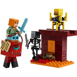 LEGO MINECRAFT ZESTAW KLOCKÓW BITWA NA M - widok 5 LEGO opakowanie szczegoly collectible
