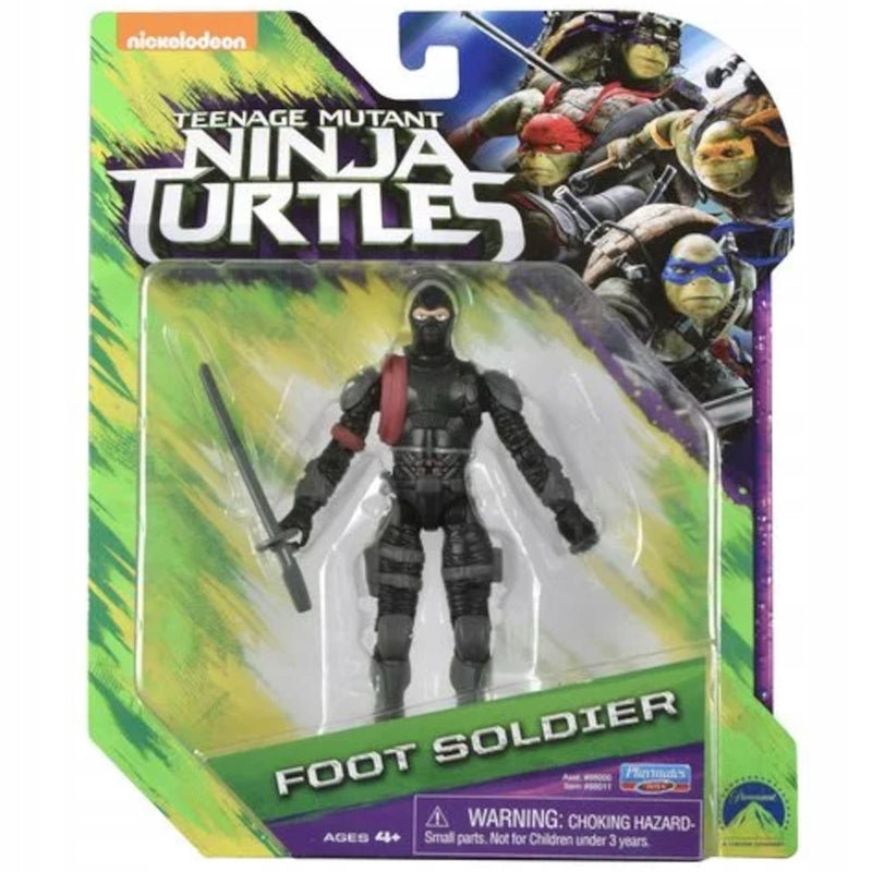 Zabawka WOJOWNICZE ŻÓŁWIE NINJA  FOOT SOLDIER - kolekcjonerska premium zabawki Aseo dla dzieci