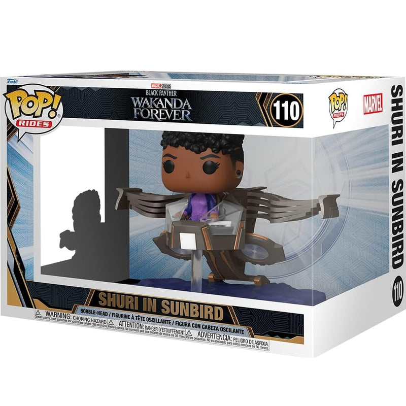 Figurka Funko POP RIDES MARVEL BLACK PANTHER WAKANDA FOREVER SH - kolekcjonerska premium dla fanow kolekcjoner