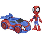 SPIDEY I SUPER KUMPLE MARVEL POJAZD WEB- - widok 5 opakowania Hasbro szczegoly kolekcja