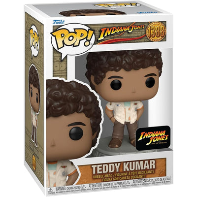 Figurka Funko POP Teddy Kumar - Indiana Jones Dial of Destiny - kolekcjonerska Phoebe syn 2023