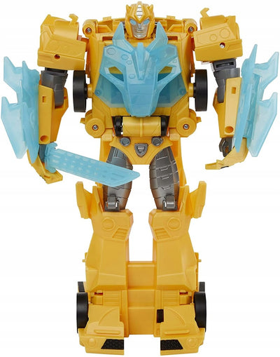 TRANSFORMERS  CYBERVERSE AUTOBOT BUMBLEB - widok 2 opakowania szczegoly zabawka kolekcja