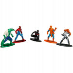 MARVEL ZESTAW FIGUREK METALOWYCH 5-PAK S - widok 3 opakowania szczegoly zabawka kolekcja