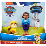 Zabawka PSI PATROL PAW PATROL 3-PAK FIGURKI RUBBLE, MAYOR  - kolekcjonerska Spin Master premium dla dzieci