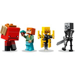 LEGO MINECRAFT ZESTAW KLOCKÓW BITWA NA M - widok 4 LEGO opakowanie szczegoly collectible
