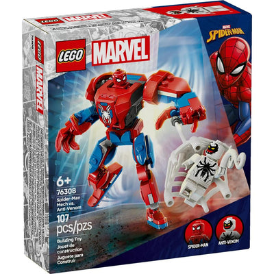 Zabawka LEGO MARVEL SPIDER-MAN KLOCKI MECH SPIDER-MANA KON - kolekcjonerska LEGO premium dla dzieci