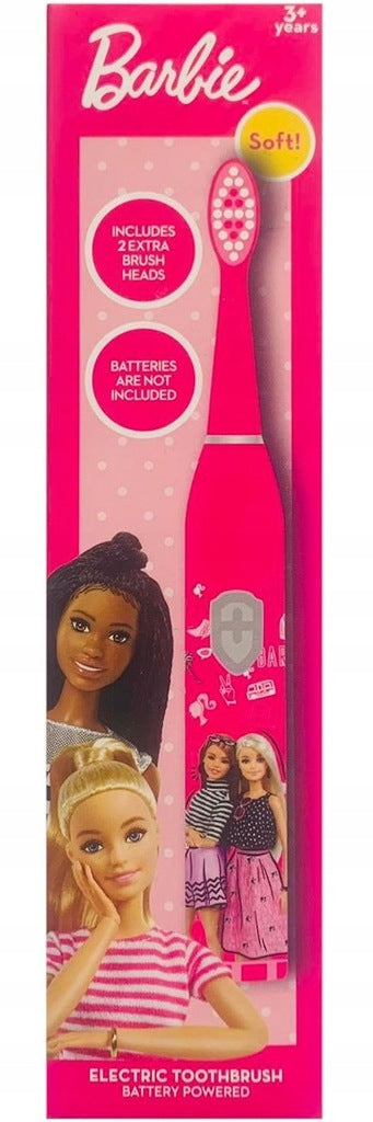 SZCZOTECZKA ELEKTRYCZNA DLA DZIECI BARBI - widok 2 opakowania szczegoly zabawka kolekcja