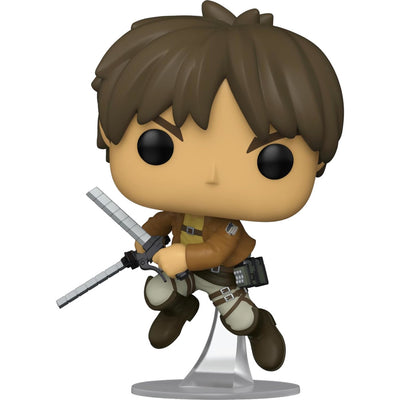 Funko POP Animation AoT Eren 1165 - opakowanie z tyłu - Survey Corps cadet Shingeki no Kyojin