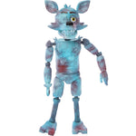Funko FNAF Tie-Dye Foxy - widok z tyłu pudełka - psychodeliczny lis animatronik limitowana edycja