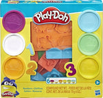 PLAY-DOH CIASTOLINA ZESTAW LICZBY LICZEN - widok 2 opakowania szczegoly zabawka kolekcja