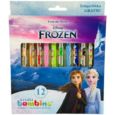 Zabawka KREDKI BAMBINO JUMBO W DREWNIANEJ OPRAWIE Z NADRUK - kolekcjonerska St. Majewski premium dla dzieci