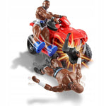 WWE WREKKIN' SLAM N SPIN ATV WRESTLING M - widok 5 opakowania szczegoly zabawka kolekcja